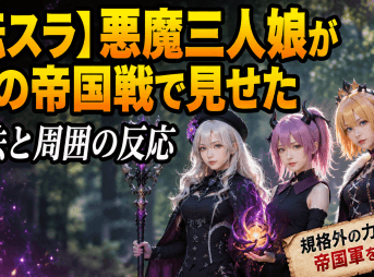 【転スラ】悪魔三人娘が東の帝国戦で見せた魔法と周囲の反応